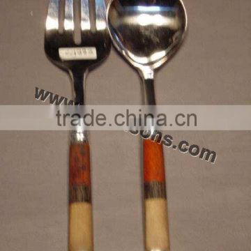 Stainless SteelChristmasGifts Tableware, Korean Fork And SpoonSet, Brand NamesCutlery