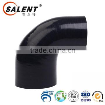 high temperature 45mm to 32mm black 90 degree clear auto silicone reducer elbow hose silicone rubber hose