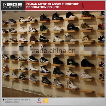 Fashion Design Wooden Display Case For Shoes