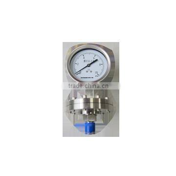 YPF-150B stainless steel Diaphragm pressure gauge