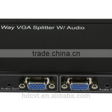 VGA Splitter 1 input 2 output , with audio