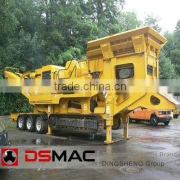 Mobile Tyre Crusher With Perfect Performance From Top 10 China Brand manufacture