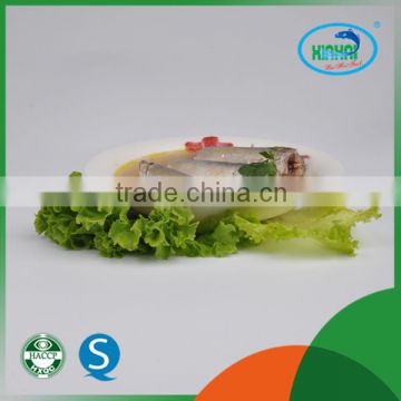Dehydrated instant canned mackerel fish