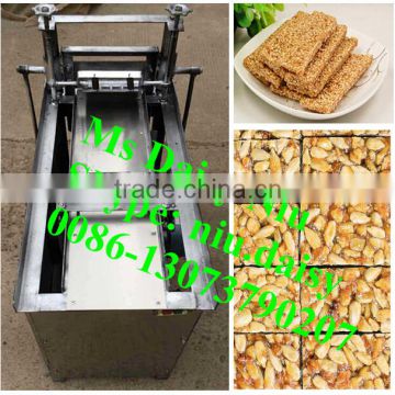 commerical sesame seed candy making machine/peanut candy maker machine/sesame candy cutter machine