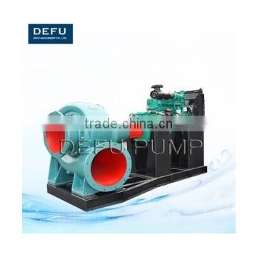 DEFU (China) Diesel Engine Driven Mixed Flow Pump/Mixed-Flow Engine Pump For Irrigation
