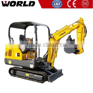 1.8ton CE approved mini excavator china price with Nachi Pump