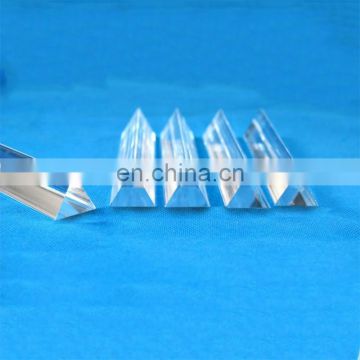 cheap slim triangle pmma plexiglass rod clear acrylic rod
