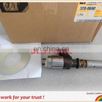 Original and New fuel Injector 320-0690,3200690, 320 0690 for C6.6 Engine comes with program