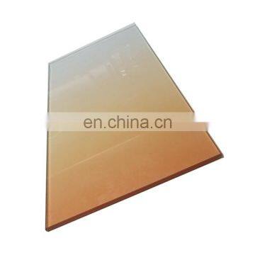 Newest design gradient sunset color laminated glass balustrade