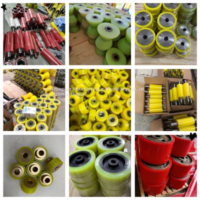 Polyurethane coated wheel polyurethane roller polyurethane coated processing