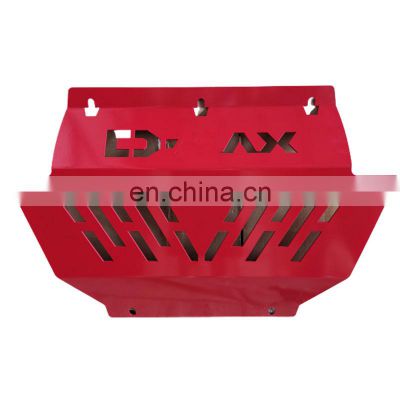 Dongsui Wholesale high quality red steel DMAX Engine Bash Plate Guard skid plates for D-MAX