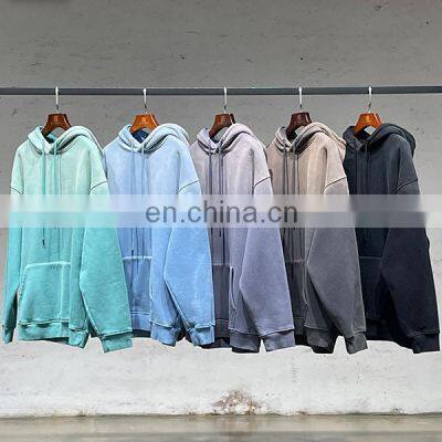 Printed custom logo design  plain high quality 100% cotton sweaters thick hoodies for men