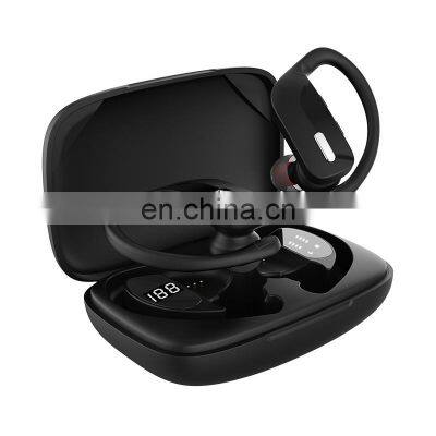 Ear Hook T17 Tws Earphone Mini Portable Sports Wireless Headphones Cvc Intelligent T17 Earbuds