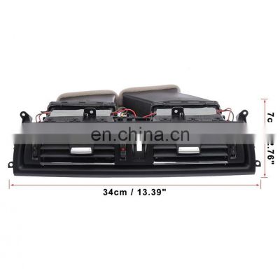 Car Front Console Air Conditioner AC Vent Assembly OEM 64229209136/6422 920 9136 FOR BMW 5 Series F10 F11 F18