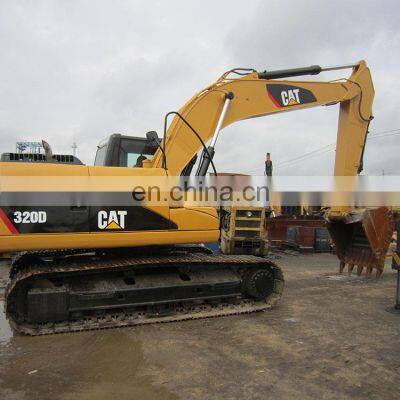 Used  Caterpillar 320D crawler excavator on sale in Shanghai