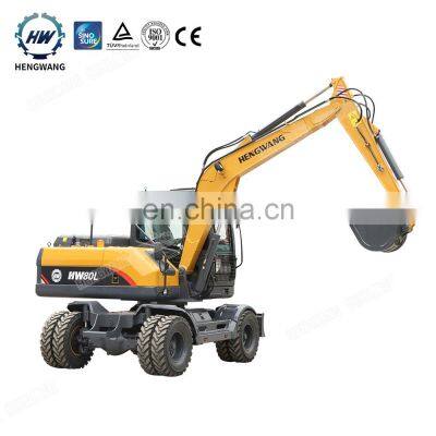 Engineering Wheel excavators for road breaking wheel excavator