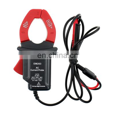 all-sun EM263 AC Clamp Probe Meter Ammeter Current Probe Multi-meter Electronic Tester input 600A-MAX output 0-600mV