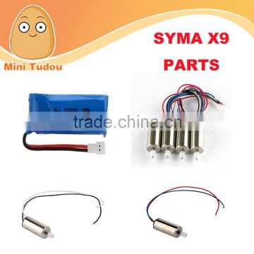 SYMA X9 walking and flying drone motor/battery spare parts