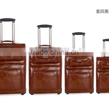 High quality pu luggage set