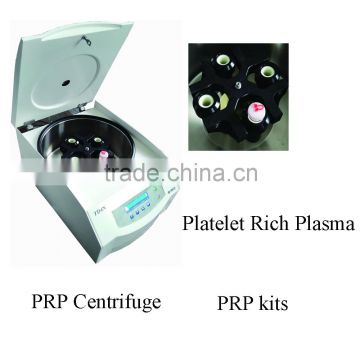 Platelet rich plasma PRP beauty centrifuge with 15ml, 20ml, 30ml PRP kit