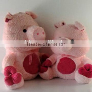 cheap plush pig toys/stuffed pink pig toys/plush toys pig