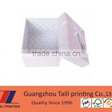 paper high quality gift box printed logo