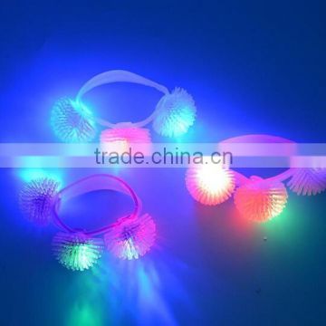 light up ball jelly bracelets led flashing wristbands blinking colors partyWedding