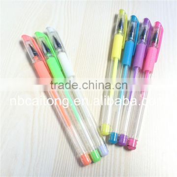 coloring pens, Pastel color gel pen, multicolor gel pen with comfortable grip