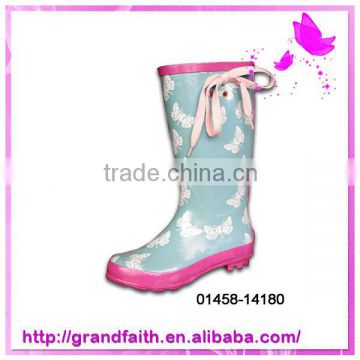 2014 Hot selling custom silicone rain boots