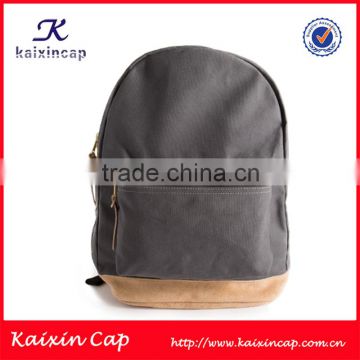 high quality canvas school backpack/2015 backpack/canvas backpack