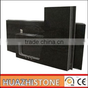 China Pre Cut Black Granite Countertops