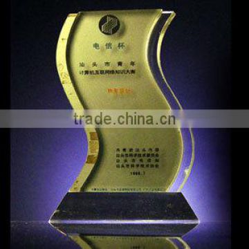 high quality bowling acrylic trophy cup award anniversary
