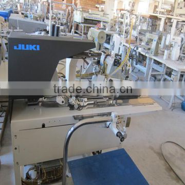 useful lower price high quality used juki APW-195N double needle Pocket welting sewing machine