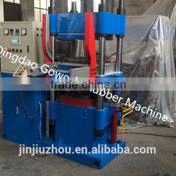 Portable vulcanizing press for rubber car mat making line / platen rubber car mat vulcanizing press machine