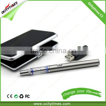 Ocitytimes wholesale C1 thc glass atomizer vape pen High quality o pen vape hemp e cigarette
