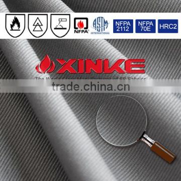 EN ISO 11612 100 cotton anti flame fabric