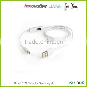 Factory price !!! Absolutely certified products usb 2.0 oem OTG cable for android phone