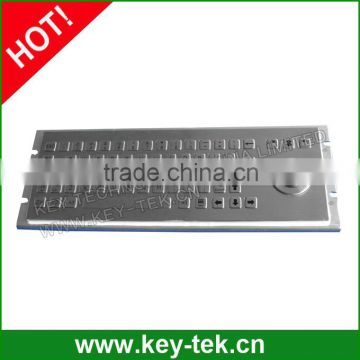 MINI type 68 keys compact format vandal proof IP65 stainless steel keyboard