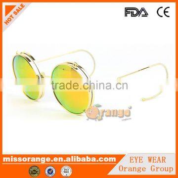 gold and red lenses mirror eyewear sunglasses 2016 women eyeglasses