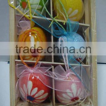 christmas egg /ornament Easter eggs/ Decorative ceramic egg