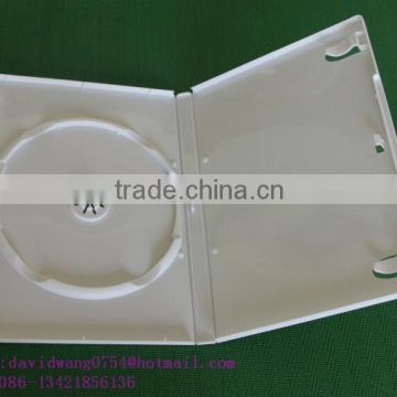 14mm Milky-White Single dvd case with smooth Film