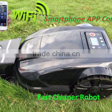 2016 Newest 4th Generation Smartphone App Control Automatic Robot Lawn Mower With Water-proofed Charger