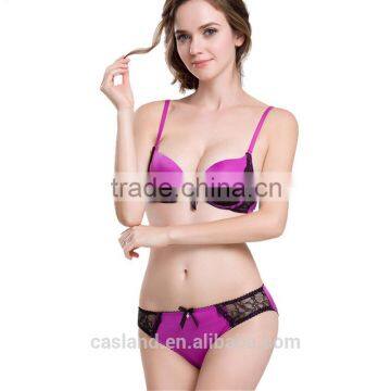 Concise Push up Bra Set with Nice Lace Triming (EPB304)                        
                                                Quality Choice