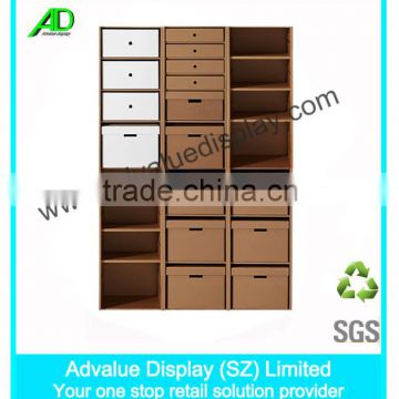 Free Standing Cardboard Display Furniture