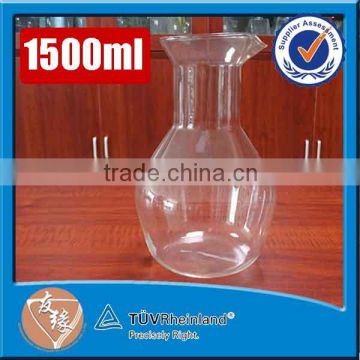 Hand blown 150ml glass jug with spout