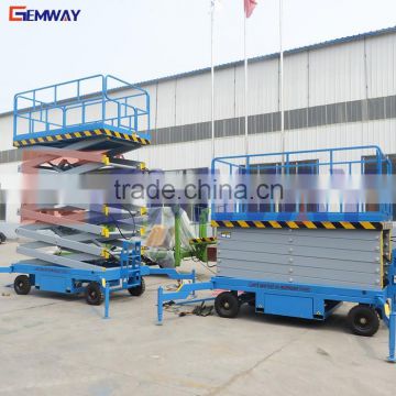 Aerial Heavy Duty Working Platform electric hydraulic mobile scissor lift