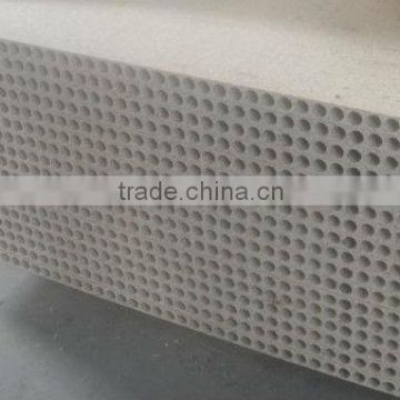 Tubular hollow core chipboard particle board