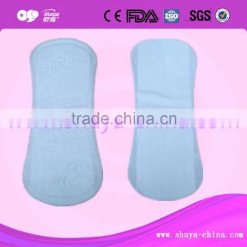 Hot sale dry net daily used Anion panty liners for women 160mm manufacturer