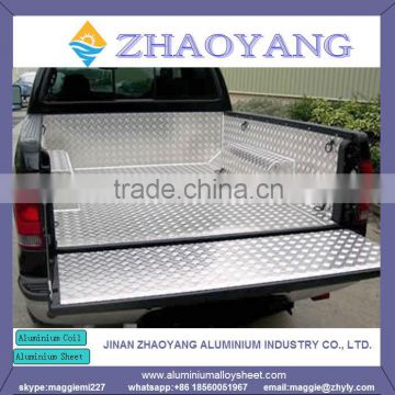 High quality diamond/pointer/ five bar aluminum antislip plate truck checkered plate