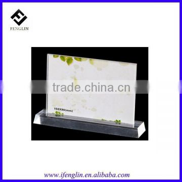10 years experience injection manufactuer produce plastic menu holder